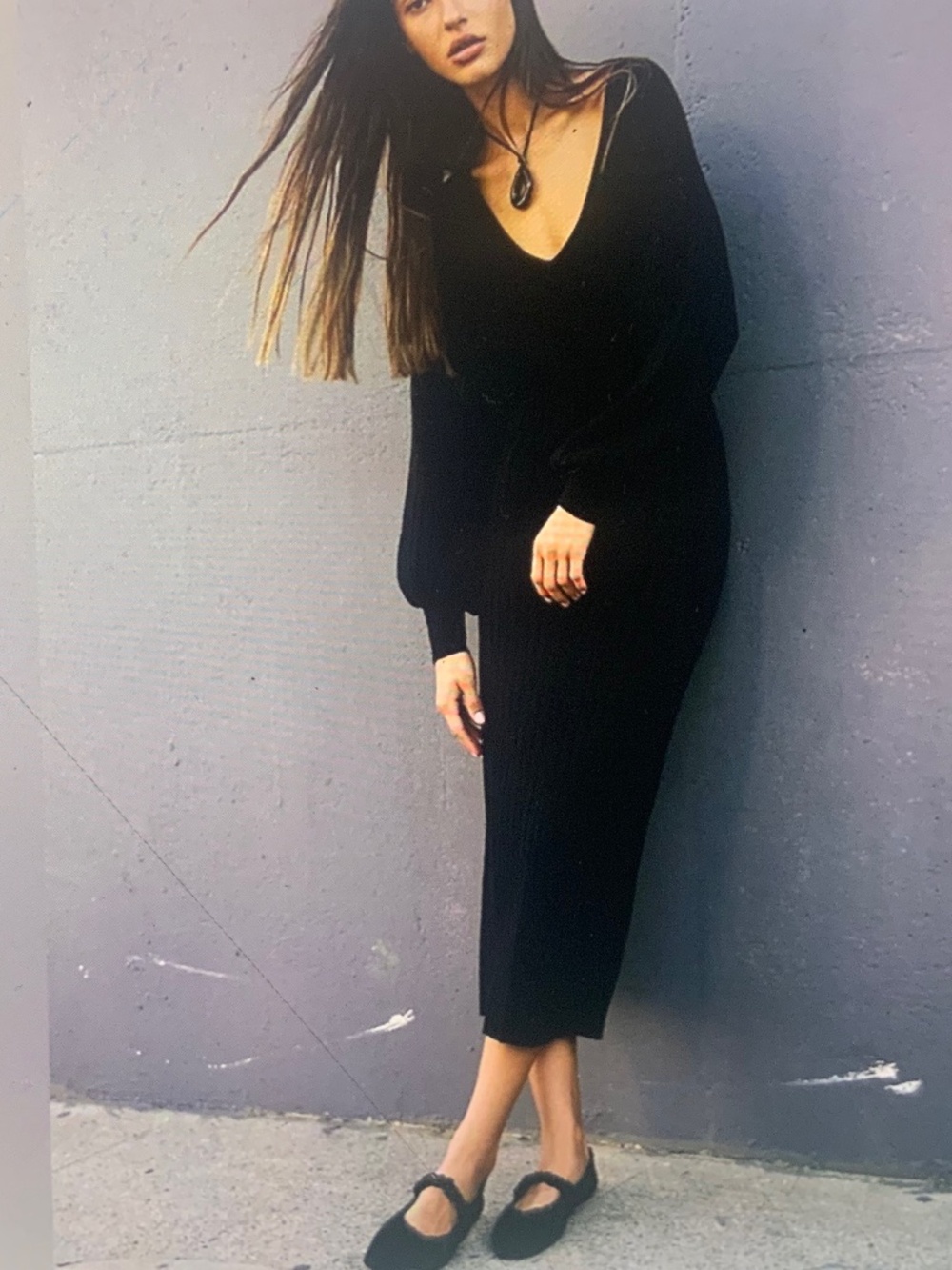 New Free People Rosha Sweater Dress. Medium